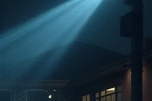 《十七号码头》集装箱吊机夜色剧照