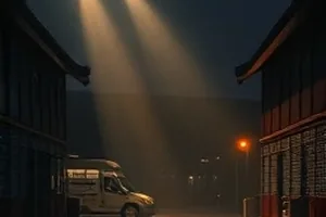 《山谷来信》邮递员骑行山道的清晨剧照